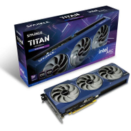 Kartë grafike Sparkle Intel Arc B580 Titan OC, 12GB GDDR6, Breathing Light, e zezë