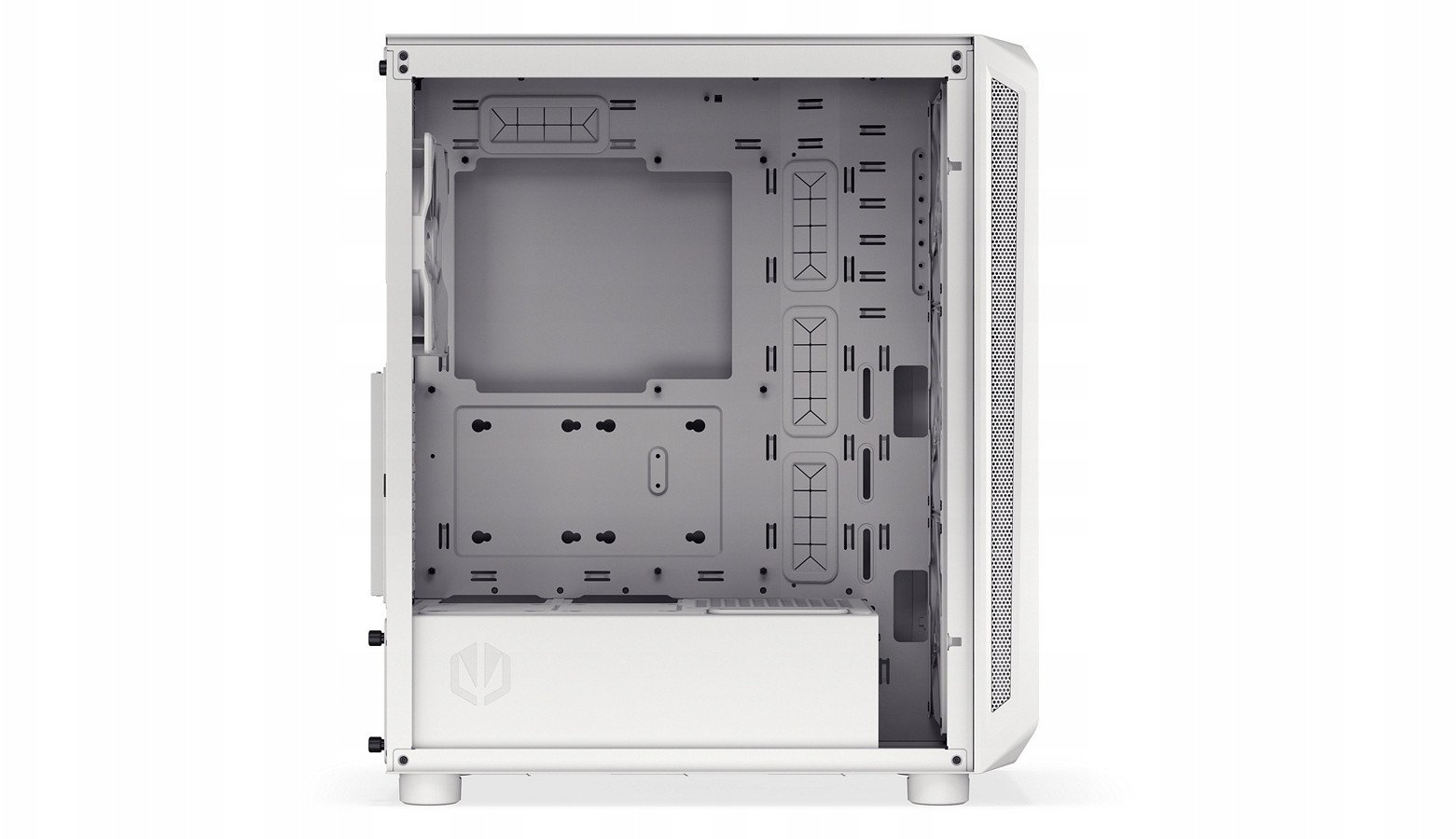 Kutia kompjuterike Arx EY2A018, tower ATX, ARGB, e bardhë