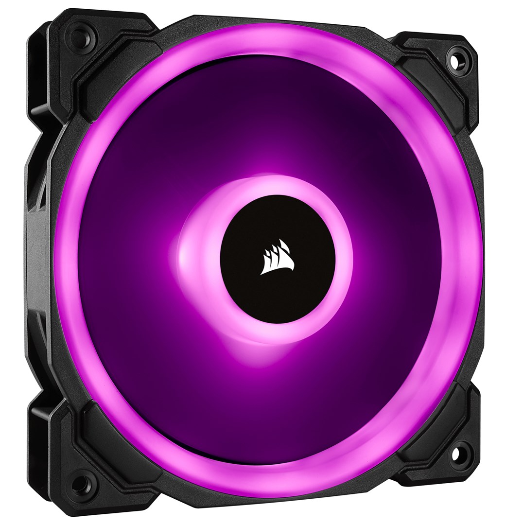 Ftohës Corsair LL120 RGB, 12 cm, i zi / i bardhë