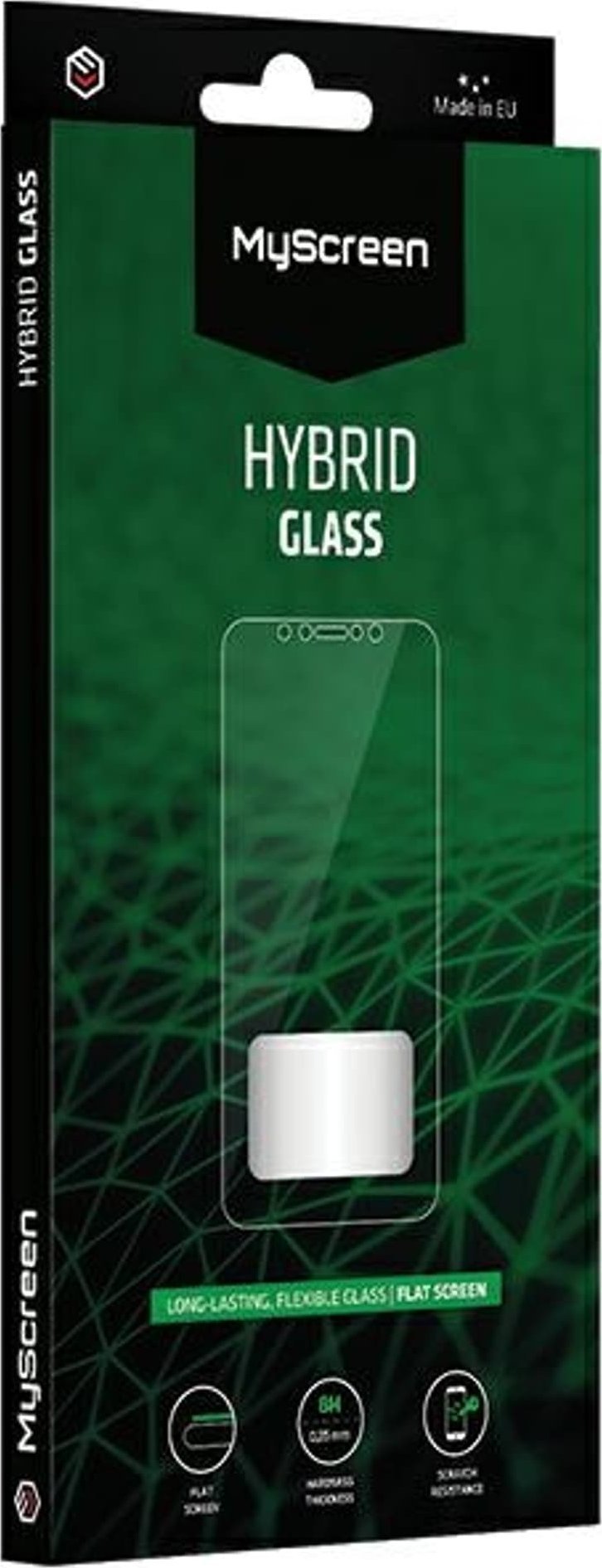 Mbrojtëse ekrani MS HybridGLASS për Samsung Galaxy S24 Plus S926, xham hibrid, transparencë e lartë