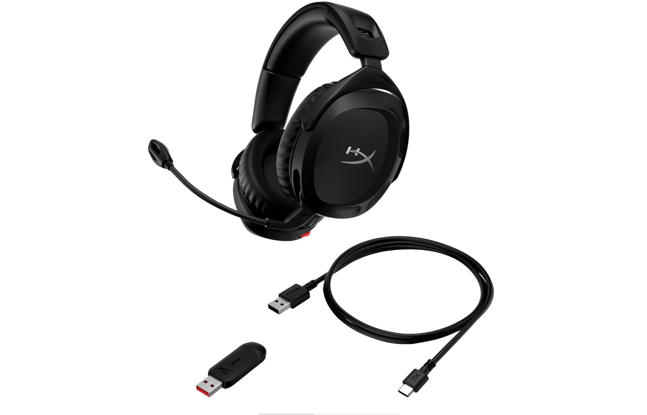 Kufje gaming HyperX Cloud Stinger 2 Wireless, për PC, pa kabllo, të zeza