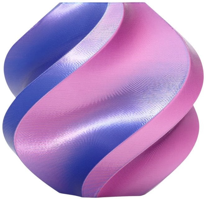 Filament 3D Bambu Lab PLA Silk Neon City, 1.75mm, 1kg, blu magenta