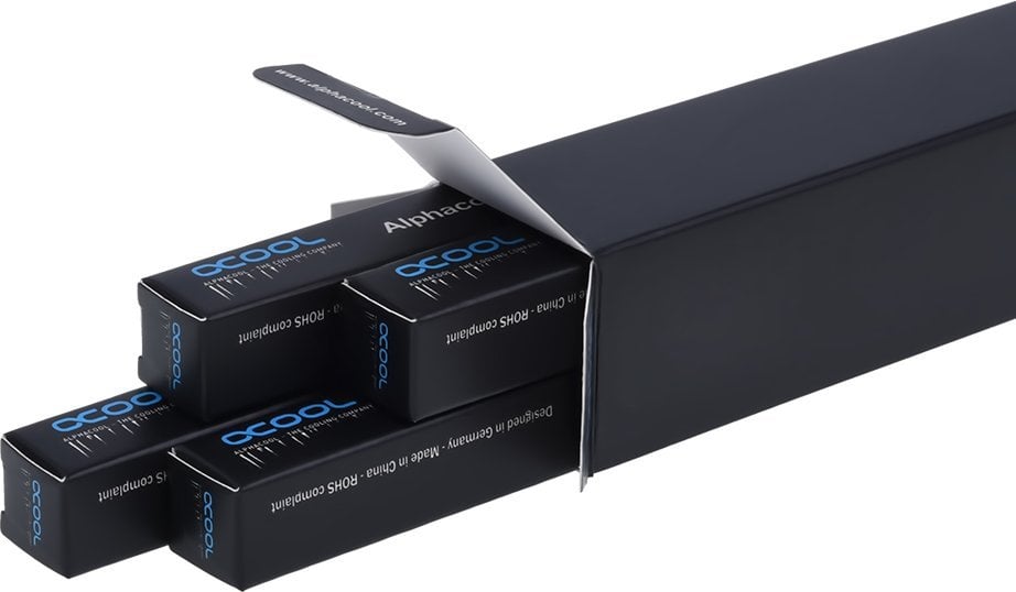 Set tuba akrilik Alphacool Plexi HardTube, 10mm ID 13mm OD, 60cm, transparent