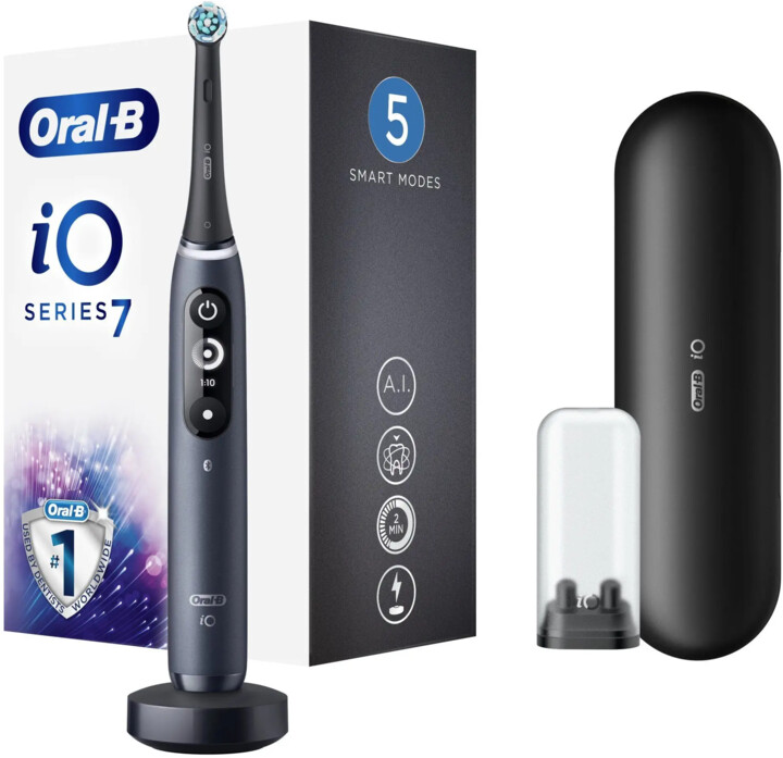 Brushë e dhëmbëve magnetike Oral-B iO Series 7 Black Onyx