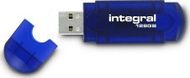 Flash Drive Integral USB 128GB (INFD128GBEVOBL), i kaltër