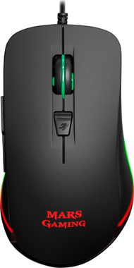 Оптички гејминг глушец, 9800 DPI, 6 копчиња, LED