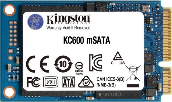 [OUTLET] Disk SSD Kingston KC600, mSATA - 256GB, II