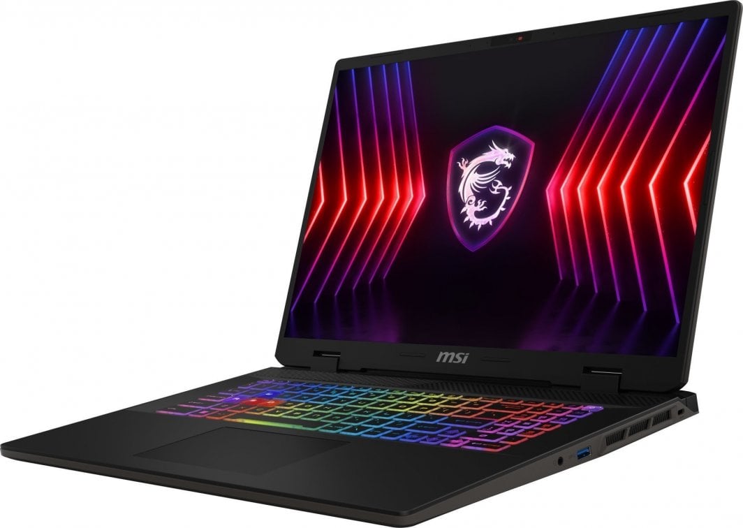 Laptop MSI Sword 17 HX B14VFKG-020XPL, Intel Core i7-14700HX, 64GB RAM, 1TB SSD, NVIDIA GeForce RTX 4060, i zi