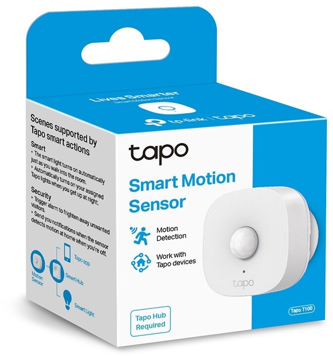 Sensor i lëvizjes TP-Link Tapo T100, 5m, për H100