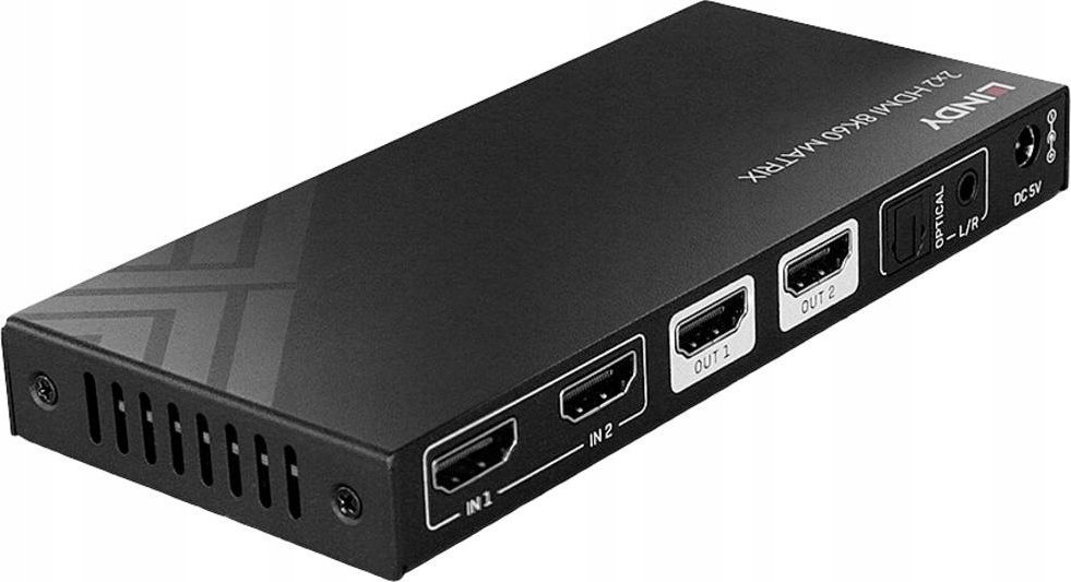 Matriks HDMI Lindy 2x2, 8K60, HDR, i zi