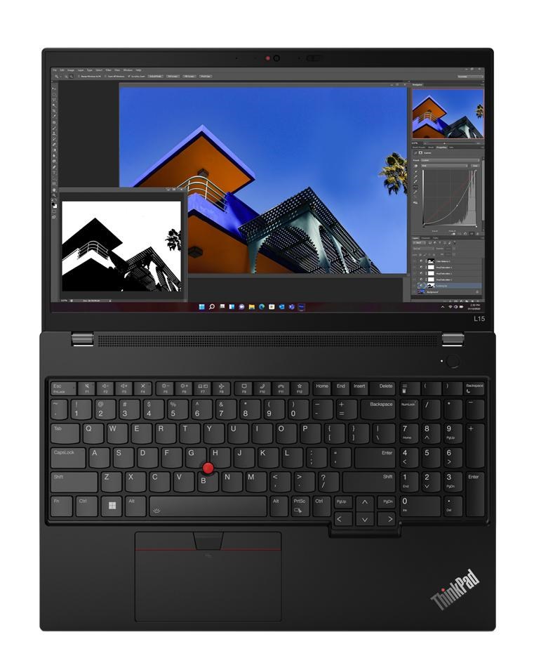Лаптоп Lenovo ThinkPad L15, 15.6", AMD Ryzen 5 Pro, 8 GB RAM, 512 GB SSD