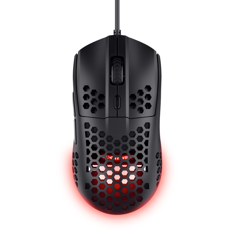 Maus Trust Gaming GXT 928 Helox, 6 400 DPI, i zi