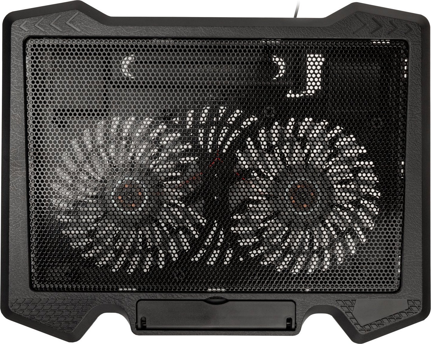 Ftohës laptopi Kolink KL-N200, 15.6", me 2 ventilatorë, LED blu, i zi