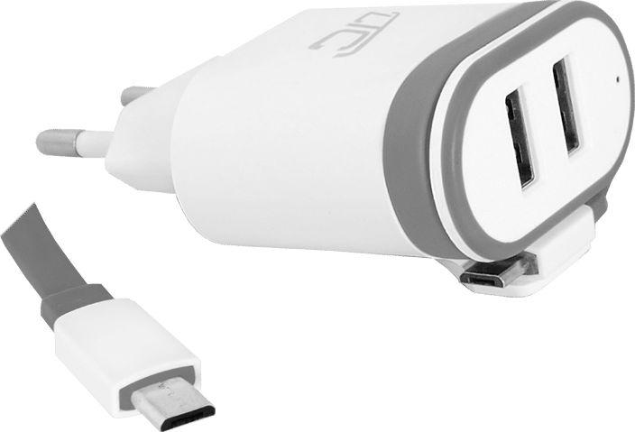 Karikues LXG276 2x USB-A, i bardhë