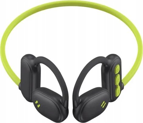 Kufje wireless Havit E553BT, open ear, Bluetooth 5.3, të gjelbra