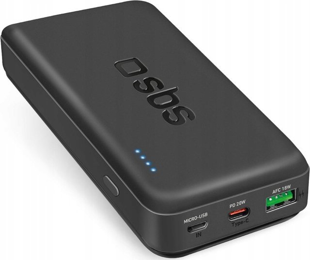 Power bank SBS TTBB20000PD20K, 20000mAh, 20W, e zezë