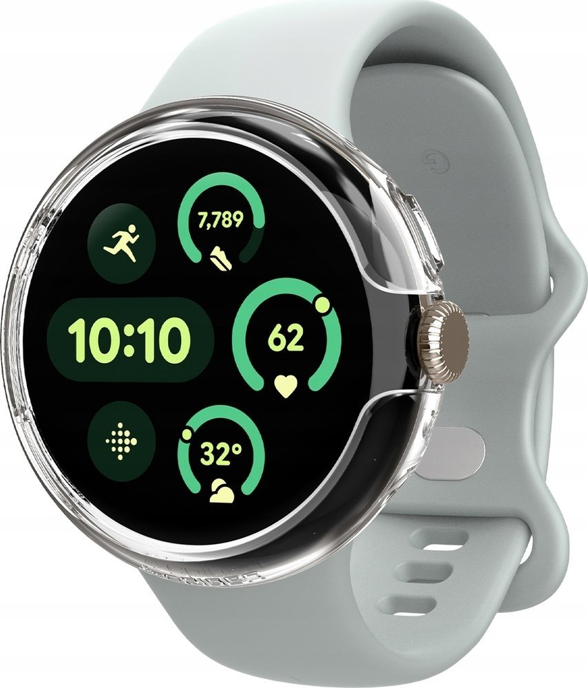 Mbulesë Spigen Thin Fit Crystal Clear, për Google Pixel Watch, transparente