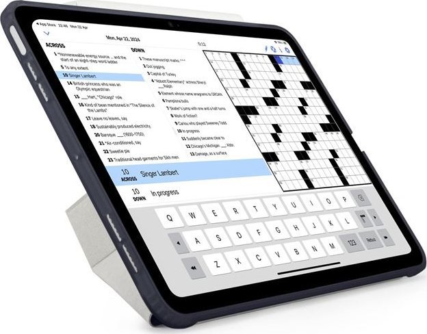 Mbulesë tablet Pipetto Origami No1, për iPad Air 11" 2024 dhe 10.9" 2022 2020, e kaltër e errët