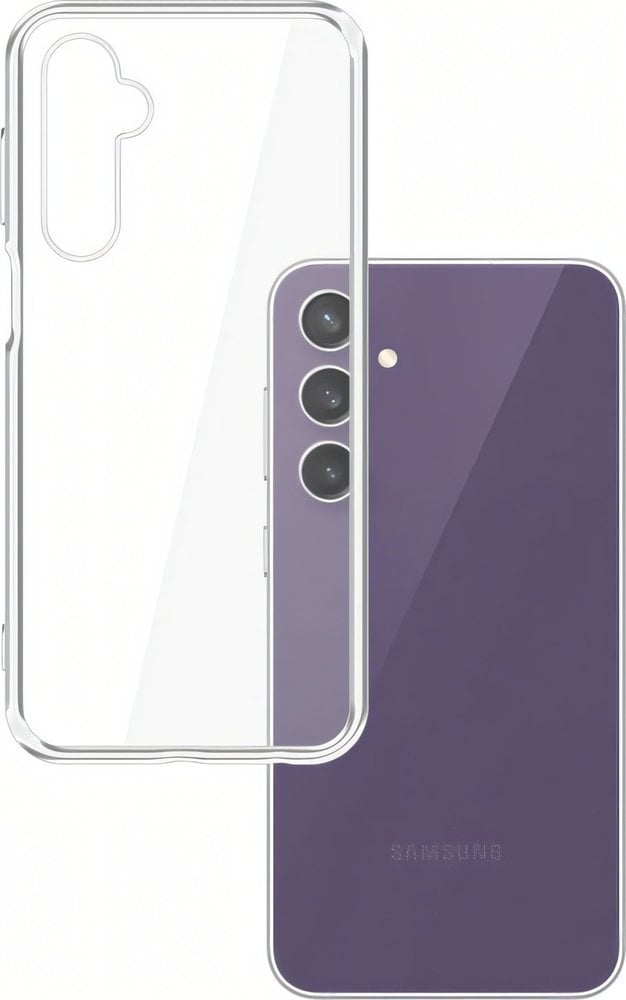 Këllëf telefoni 3MK Clear Case për Samsung Galaxy S24 FE S721, TPU, transparent