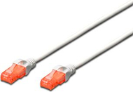 Kabllo rrjeti Digitus Patchcord CAT 6, U UTP, 1m, e bardhë