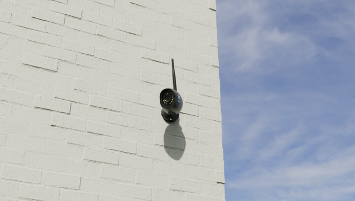 Kamerë e jashtme Tesla Smart 2K, e zezë