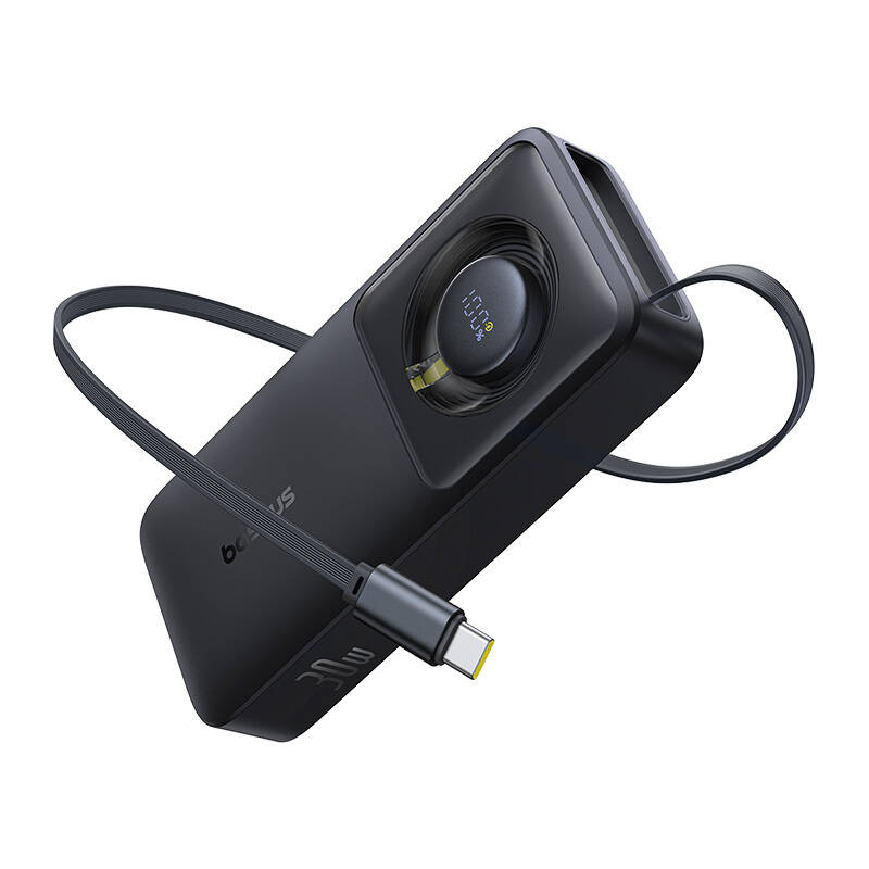 Powerbank Baseus Free2Pull, 10000mAh, 30W USB C, i zi