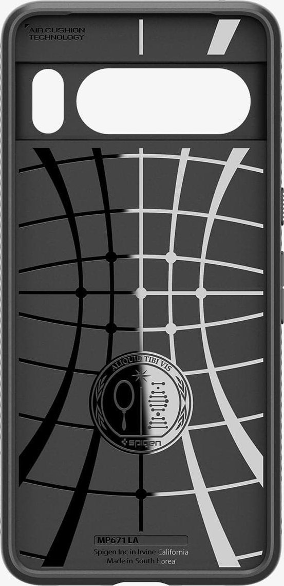 Mbështjellës telefoni Spigen Liquid Air për Google Pixel 8 Pro, mat, i zi 4