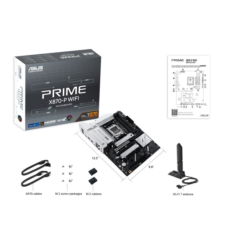 Pllakë amë ASUS Prime X870-P WIFI, AMD X870, Socket AM5 ATX