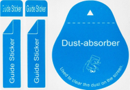Sticker për heqjen e pluhurit për ekrane, set 5000 copë, ngjitës transparent