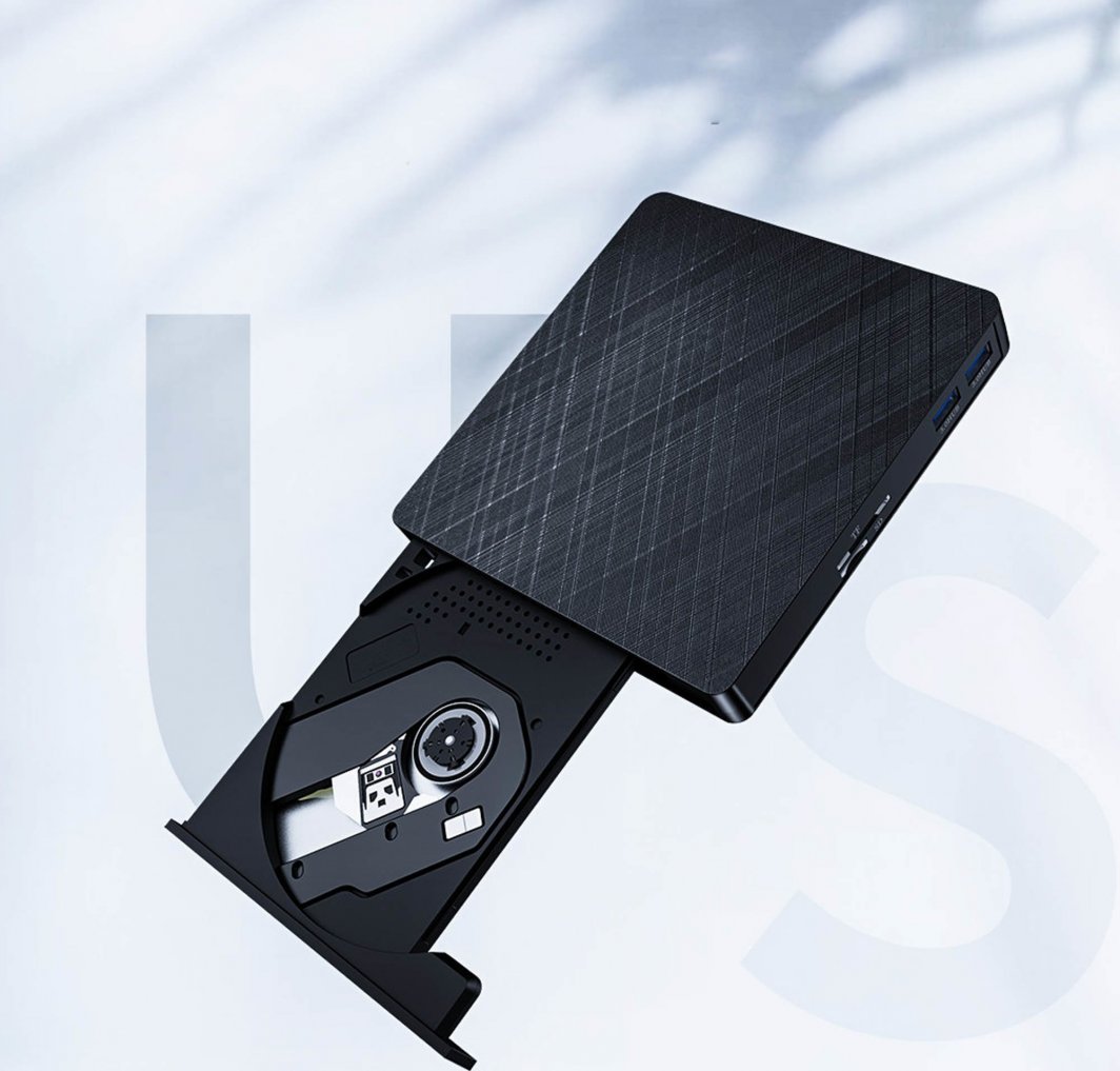 Disk i jashtëm Orico, USB 3.1,DVD-RW, i zi