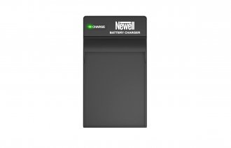 Karikues baterie Newell DC USB NB 10L për Canon, portë USB, LED tregues, i zi
