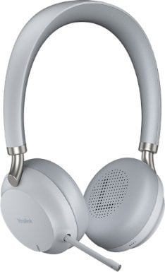 Kufje Bluetooth Yealink BH72 UC, me bazë karikimi, USB A, gri e çelët