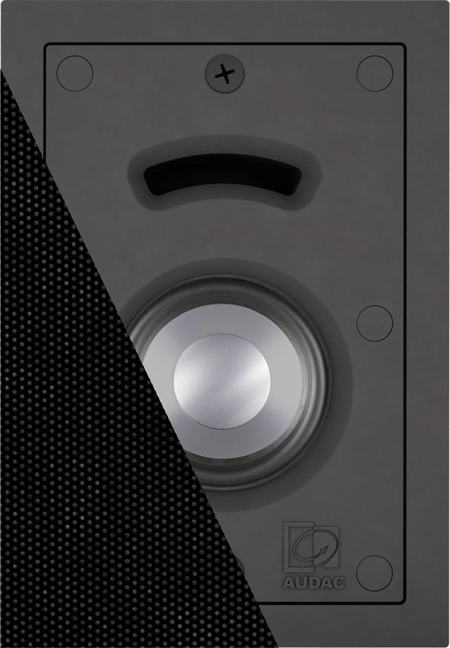 Modul altoparlanti Audac GLM02/B, komponentë altoparlanti, i zi