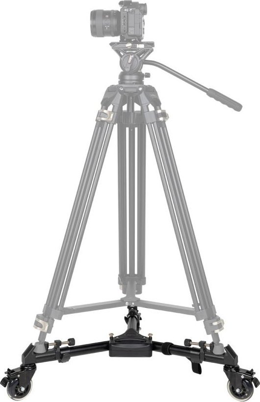 Bazë me rrota për tripod SmallRig Universal Tripod Dolly, universale, për mini tripod, e zezë