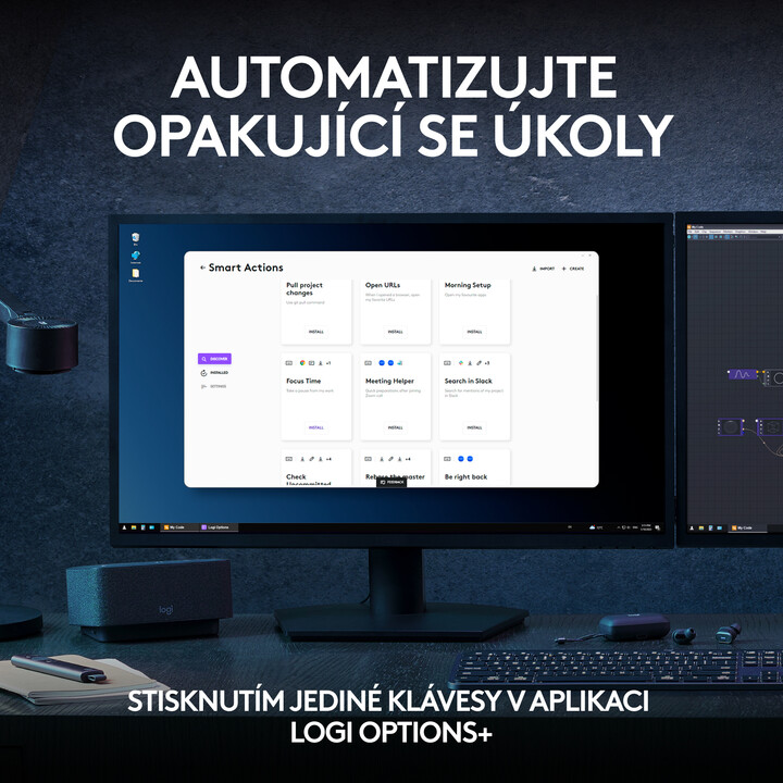 Tastierë Logitech MX Keys S, e bardhë