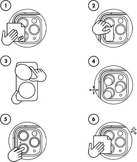 Xham mbrojtës kamerë GrizzGlass HybridGlass për Nokia G310, paketim 2 copë, transparencë e lartë