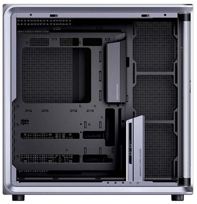 Karkasë PC Jonsplus BO400CG, ATX Mid Tower, xham i lakuar, gri gunmetal