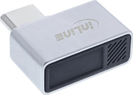 Skaner gjurmësh gishtash InLine USB Type C, Windows Hello, i zi