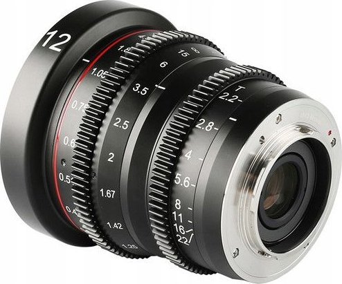 Objektiv Meike MK 12mm T2.2, Micro Four Thirds, manual, i zi
