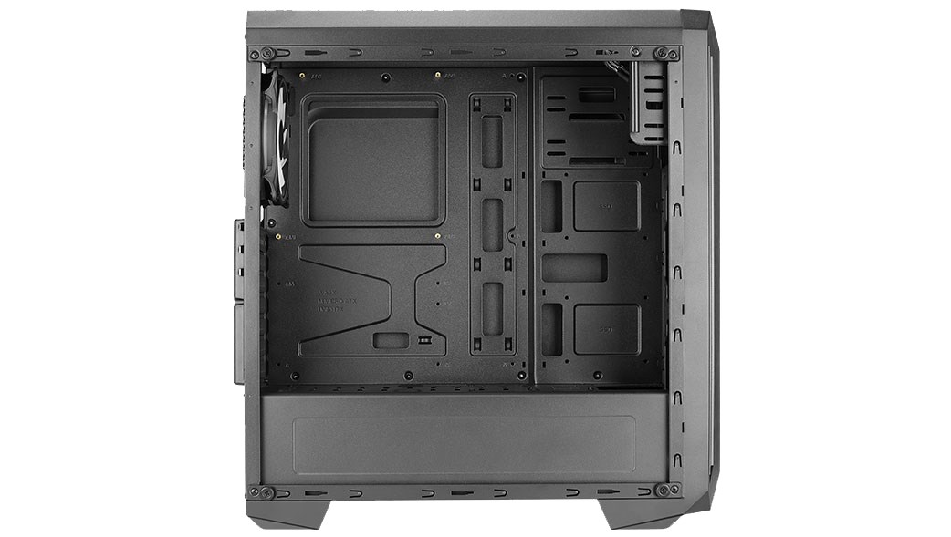 Kutia kompjuterike Aerocool Skyline ARGB, Mid Tower, panel anësor akrilik, e zezë