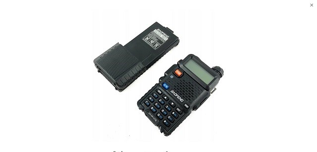 Radio walkie talkie Baofeng UV-5R HTQ 3800 USB-C, 5W, radio FM, i zi