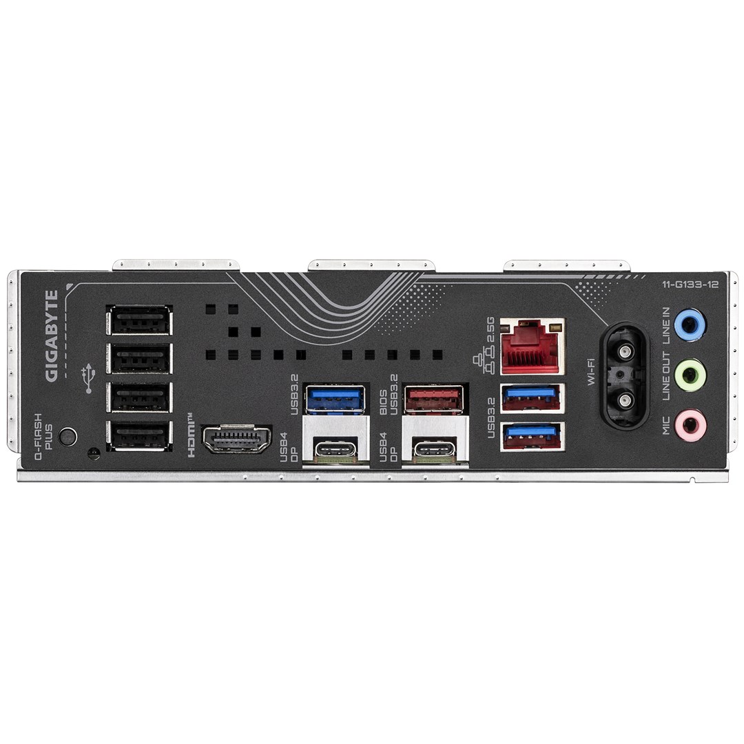 Pllakë amë GIGABYTE X870 EAGLE WIFI7, AMD Ryzen 9000 CPUs, 14+2+2 VRM, 8000MHz DDR5 (OC), 1xPCIe 5.0 + 2xPCIe 4.0, Wi-Fi 7, 2.5GbE LAN, USB 4