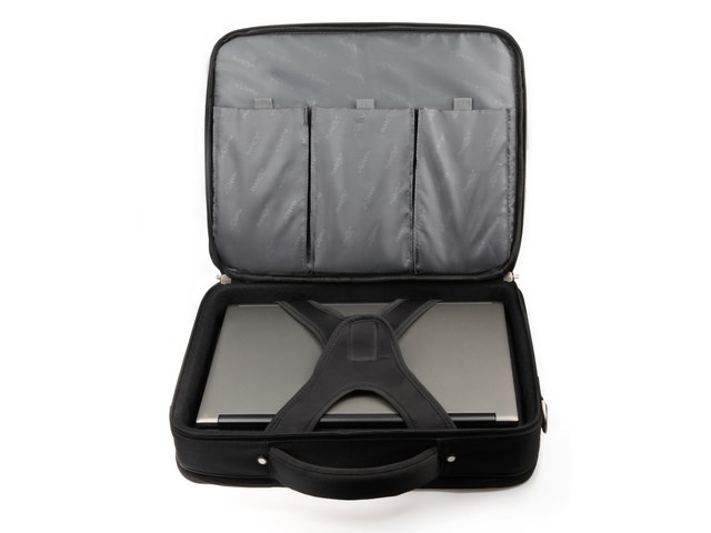 Çantë dore për laptop Natec Boxer, 17.3", e zezë