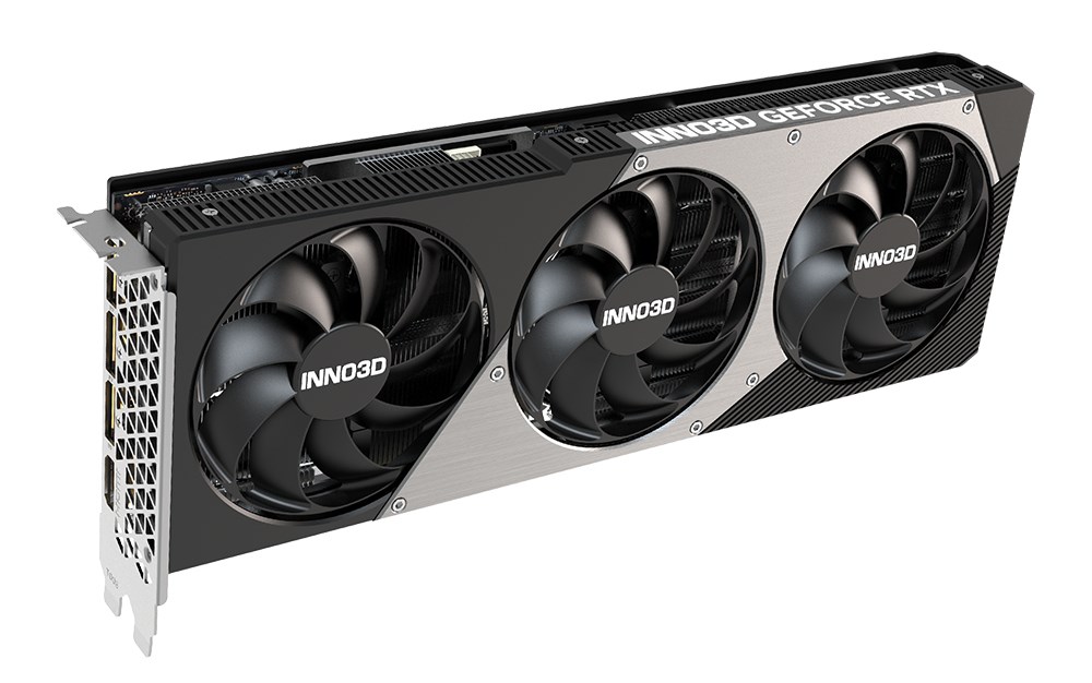 Kartë grafike INNO3D GeForce RTX 5080 X3, 16GB GDDR7, Triple Fan, e zezë