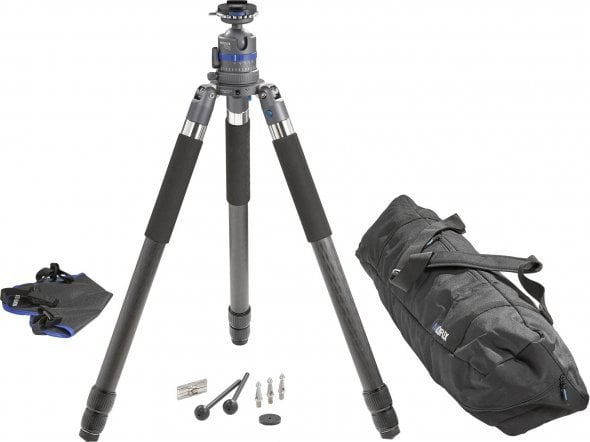 Trekëmbësh për kamera Novoflex TrioPod Pro75 ClassicBall, set profesional, stabilitet i lartë, gri