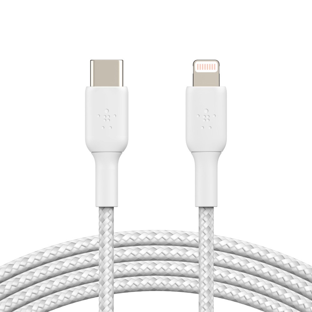 Kabllo Belkin, Lightning / USB C, 1 m, e bardhë