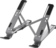 Qëndrim laptopi J5create JTS223 N, USB hub 4 porta, alumini, argjendtë