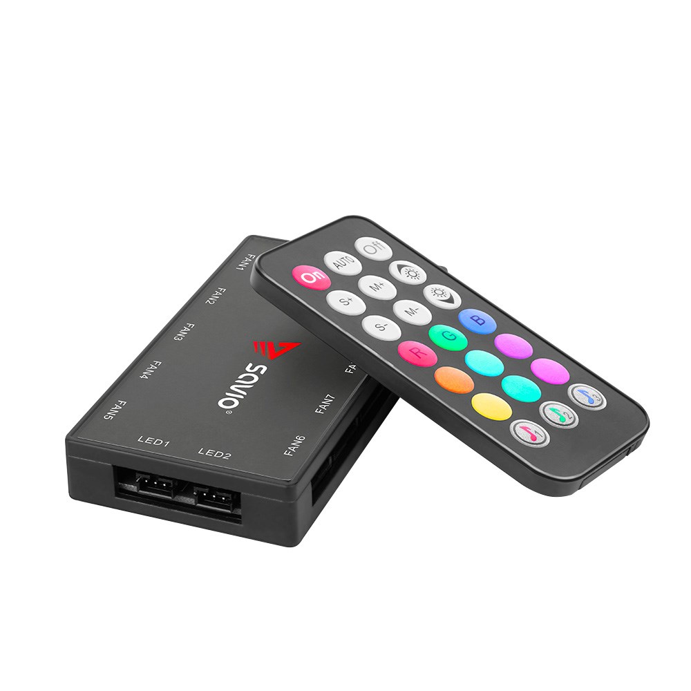 Ftohës Savio FAN-01, 12 cm, i zi