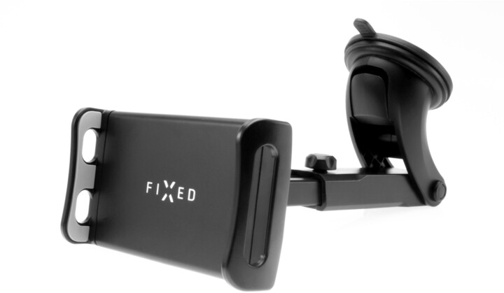 Mbajtës me gotë thithëse FIXED Tab XL për tablet 7-13 ", i zi