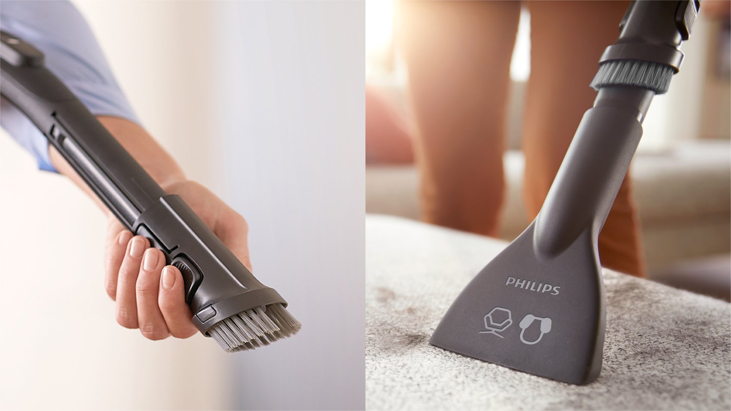 Fshesë me korrent Philips XD5122/10, 900W, me qese, bezhë
